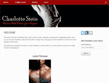 Tablet Screenshot of charlottestein.net